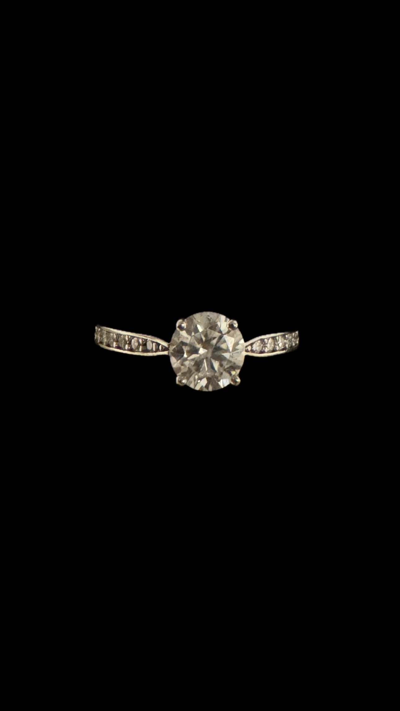 Bague Moissanite “Éclat Pur” – Argent 925