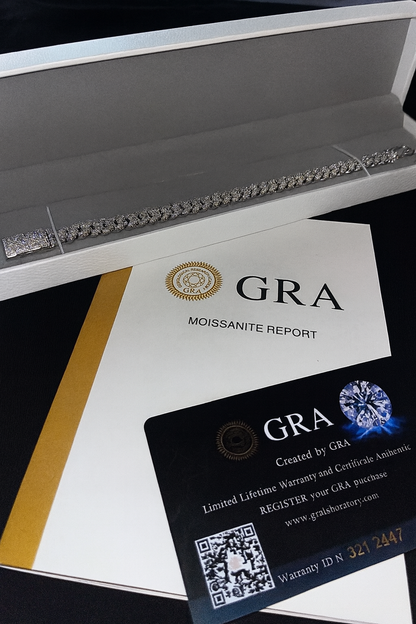 Certification GRA pour pierres Moissanite authentiques