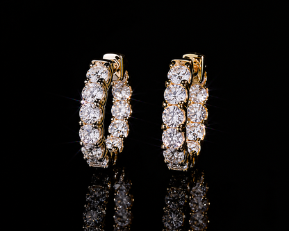 Boucles d’Oreilles Créoles Nox